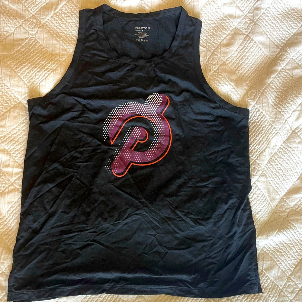 Peloton Agility Racer Workout Tank - Black Size Small